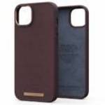Njord Genuine Leather Case iPhone 14 Plus Dark Brown fotó