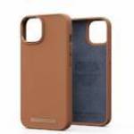 Njord Genuine Leather Case iPhone 14 Cognac fotó