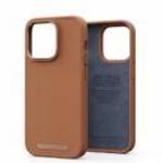 Njord Genuine Leather Case iPhone 14 Pro Cognac fotó