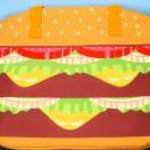 Óriás sajtburger hűtőtáska fotó