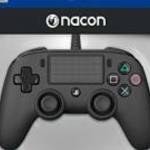 Nacon PS4OFCPADBLACK Compact, PS4 / PC, Vezetékes, USB, Fekete kontroller fotó