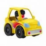 Fisher Price - Little people - sárga autó 8cm-es GMJ26 - Mattel fotó