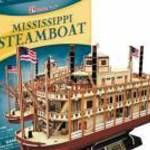 CubicFun - 3D puzzle Mississippi Steamboat fotó