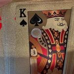 ÓRIÁSI csillogó poker franciakártya erős műanyagból, szép állapotban Élőben elképesztő! AUK fotó
