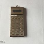 Sharp EL-8061 mini számológép, óra, dátum, ébresztő funkcióval 80-as évek fotó