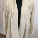 Harang alakú krémfehér női elegáns kabát L-XL fotó
