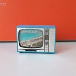 Retro Vintage régi mini TV képnézegető Mallorca !! fotó