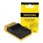 PATONA Slim Micro-USB töltő Nikon EN-EL14 CoolPix D3100 D3200 D5100 D5200 P70 - Patona fotó