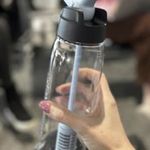 Tupperware vízszűrős szívószálas öko palack pattintós kupakkal ÚJ 750 ml fotó