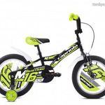 Capriolo Mustang 16" gyerek kerékpár Fekete-Zöld fotó