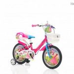 Corelli Lovely Unikornis 16 gyerek könnyűvázas kerékpár Rózsaszín fotó
