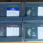 4-DB SONY VHSC 30 VHS C VIDEO TAPE VIDEOKAMERA KAZETTA SONY VIDEÓ KAZETTA VHS fotó