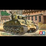 Tamiya US Tank M4A3E8 Sherman Easy Eight tank műanyag modell (1: 35) (35346) fotó