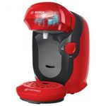 Bosch Haushalt Style TAS1103 Kapszulás kávéfőző Piros One Touch, Állítható magasságú kávékiömlő fotó