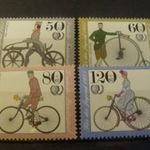 Német postatiszta** sor 1985 Kerékpár fotó