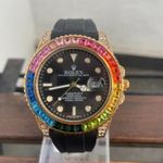 Rolex Rainbow Submariner quartz óra karóra új fotó