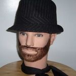 "URBAN Spirit" férfi kalap fekete keményített fazon bfk.58cm (2) Új fotó