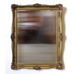 1N311 Antik nagyméretű Blondel tükör 122.5 x 95 cm fotó