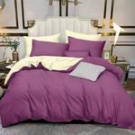 7 részes lila színű ágynemű garnitúra fotó