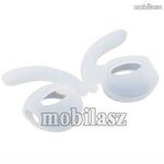 BLUETOOTH fülhallgató fülgumi (1 pár, szárnyas) - ÁTLÁTSZÓ - Apple AirPods / AirPods 2-höz fotó