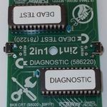 Diagnostic & Dead Test cartridge, Commodore C64 diagnosztika kiegészítők nélkül fotó