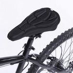 Nyereghuzat, bicikli üléshuzat (légáteresztő) Fekete fotó