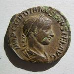 Római bronz GORDIAN III SESTERTIUS - Laetitia - 16, 5 gr/31 mm RIC 300 fotó