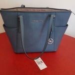 Michael Kors denim közepes táska eladó JET SET 30F2STTT8L eredeti : ) fotó