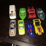 8 darab régi retro kis auto matchbox egyben gyerek táték kocsik fotó