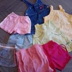 Gyerek lány póló rövidnadrág ruha Használt 74-80 Megbízható eladó!Több termék EGY postadíj!LEÁRAZVA! fotó