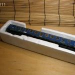 H0 1: 87 méret Piko Schicht CSD Berlin - Szófia gyorsvonati hálóvagon, világítással, vasútmodell fotó