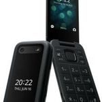 ÚJ!!! Nokia 2660 Flip (szétnyitható) fekete 4G Dual SIM-es kártyafüggetlen mobiltelefon!!! fotó