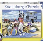 Ravensburger: Puzzle 100 db - Kutyák a strandon fotó