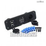 WUPP beépíthető szivargyújtó töltő / autós USB töltő - 12-24V, 1x szivargyújtó aljzat, 2x USB por... fotó