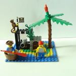 Lego 6260 Legoland, Pirates I, Shipwreck Island fotó