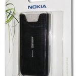 Nokia CP-503_B telefontok álló, bőr (képernyőtisztító belső felülettel), Fekete [Nokia N8-00] fotó