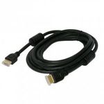 TV / HDMI adapter kábel (HDMI dugó - HDMI dugó, 5 méter, CA-183 kompatibilis) FEKETE [Nokia E7-00... fotó