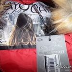 Új, címkés Mayo Chix Hosszított Piros Kabát XL_es fotó
