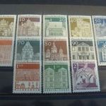 Német postatiszta** sor 1966 MI489-503 kat.ár 20 euro fotó