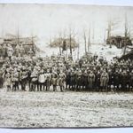 Két tábori lap- Tábori postahivatal 644 (1918)„Küldök képet a századunkról(P382-3). fotó