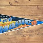 Orlando Magic WinCraft (eredeti) NBA Vintage USA filc kosaras zászló hologramos 90's gyűjtői darab fotó