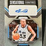 Grant Hill #HOF Panini Prizm NBA aláírt kosaras kártya fotó