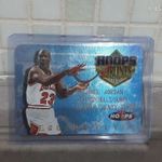 1997-98 HOOPS AIRLINES FREQUENT FLYER CLUB Michael Jordan (Chicago Bulls) NBA kosaras kártya fotó