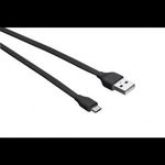 Trust Urban lapos Micro-USB - USB adat/töltőkábel 1m fekete (20135) (20135) fotó