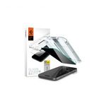 Spigen Glass tR EZ Fit HD Privacy 1 Pack for iPhone 15 Pro AGL07120 Telefon, Okosóra Mobiltelefon... fotó