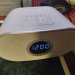 Ipodhoz dokkoló (távirányító nélkül) - Jelen állapotban rádiós ébresztőóra, vezetékes zenelejátszó fotó