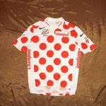 NIKE TOUR DE FRANCE gyerek pöttyös trikó / kerékpáros mez - XL fotó