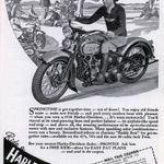 Ingyen posta, kész kép fakeretben, Vászonkép, Motor, Harley Davidson Reklám, Angol fotó