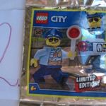xx(LE2) ÚJ BONTATLAN LEGO CITY FIGURA , RENDŐR TRAFFIVAL fotó