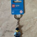 LEGO City 853568 - Börtönőr / Rendőr Kulcstartó minifigura / figura (ÚJ!) fotó